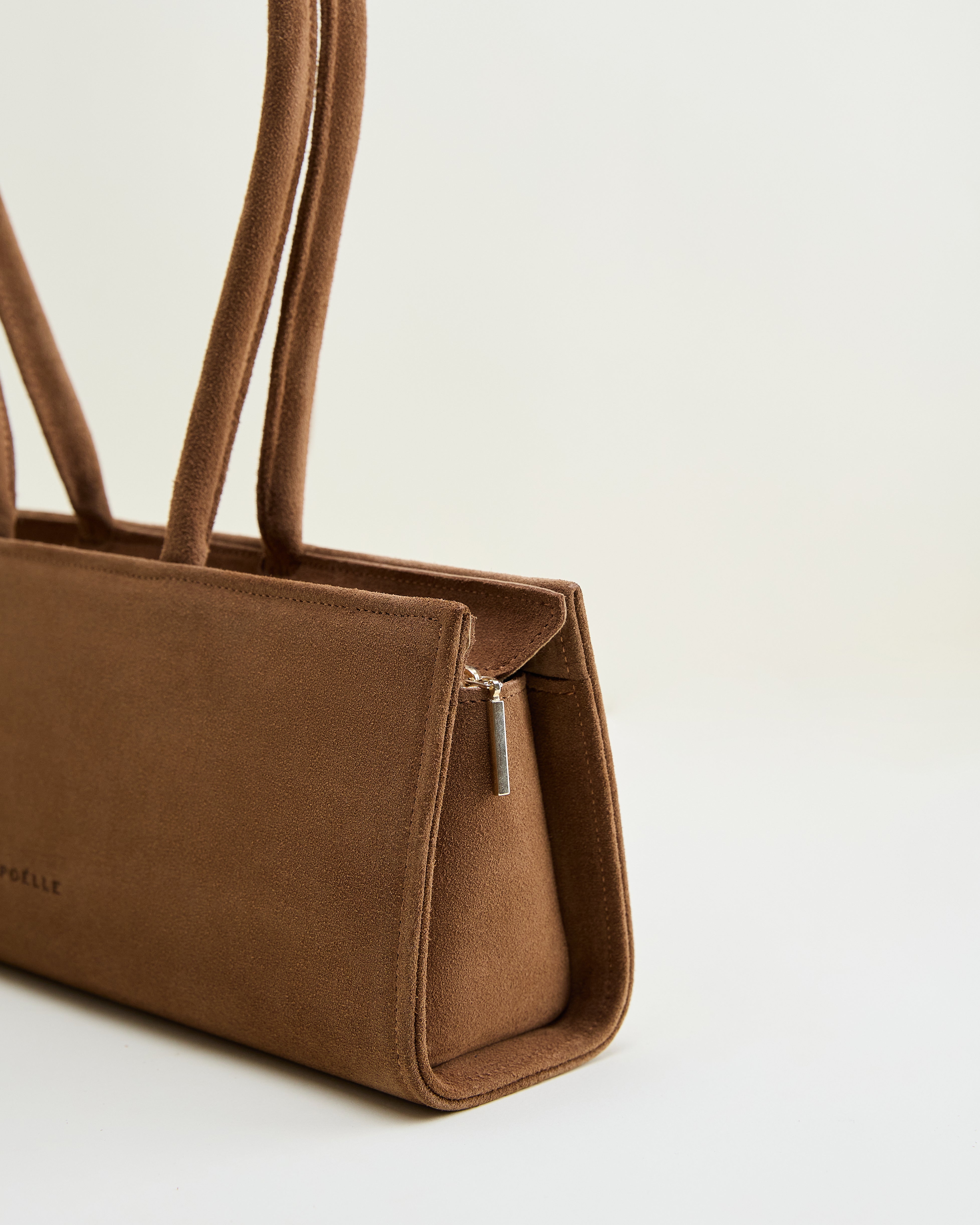Cecilie bag in Suede Caramel