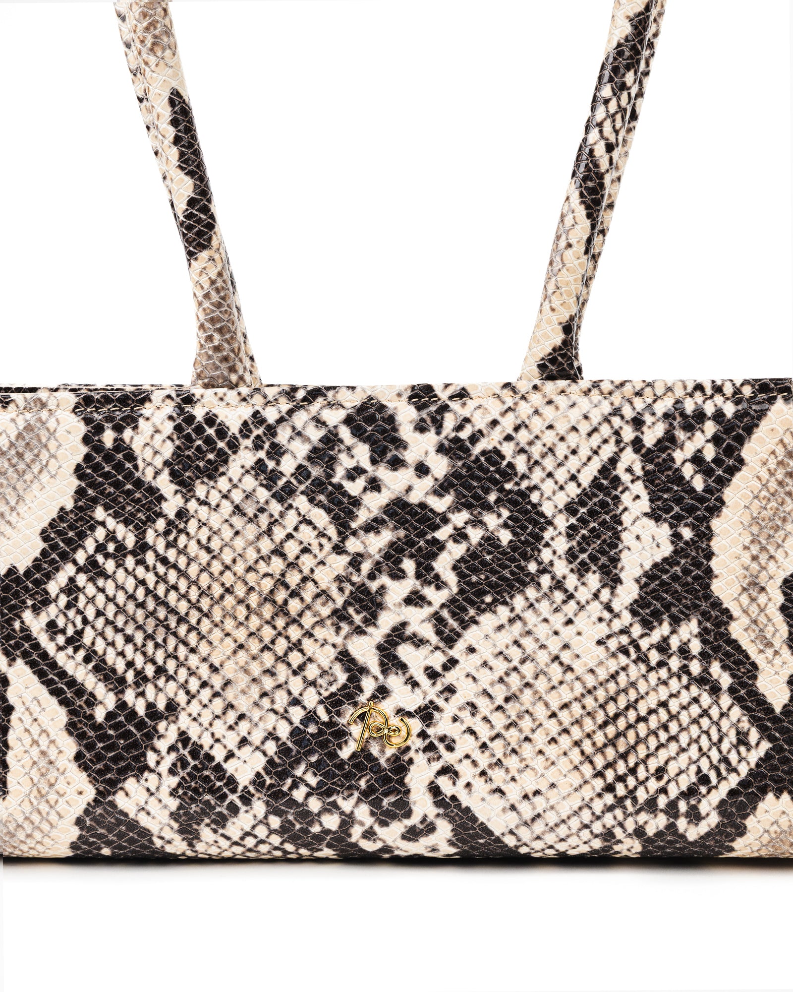 Cecilie Bag in snake print