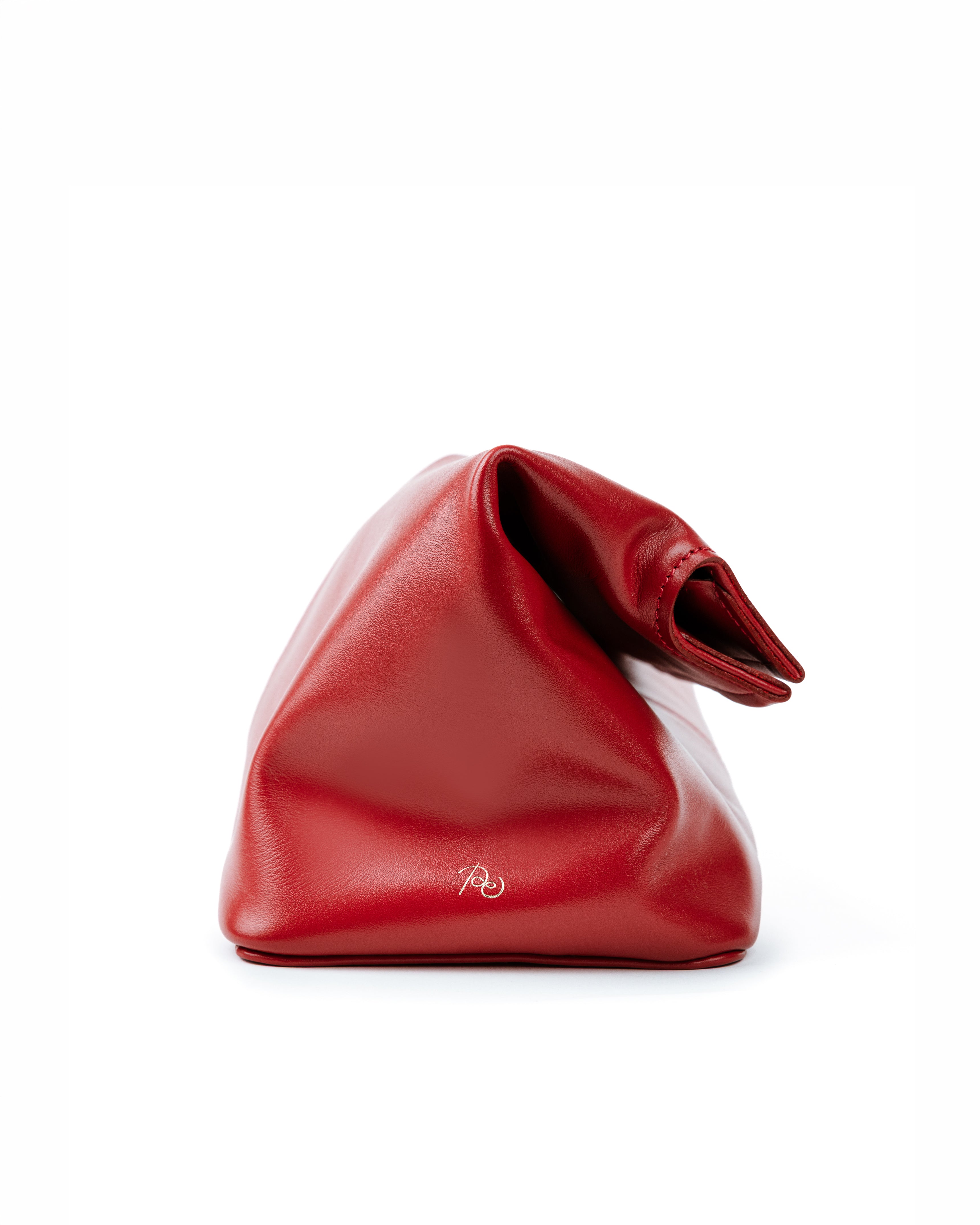 Elza Clutch in Red