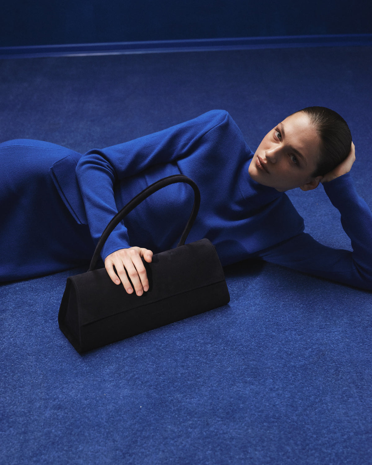 Cecilie Bag in Navy Blue
