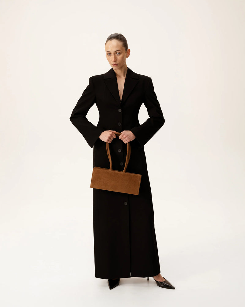Cecilie Bag in Suede Caramel