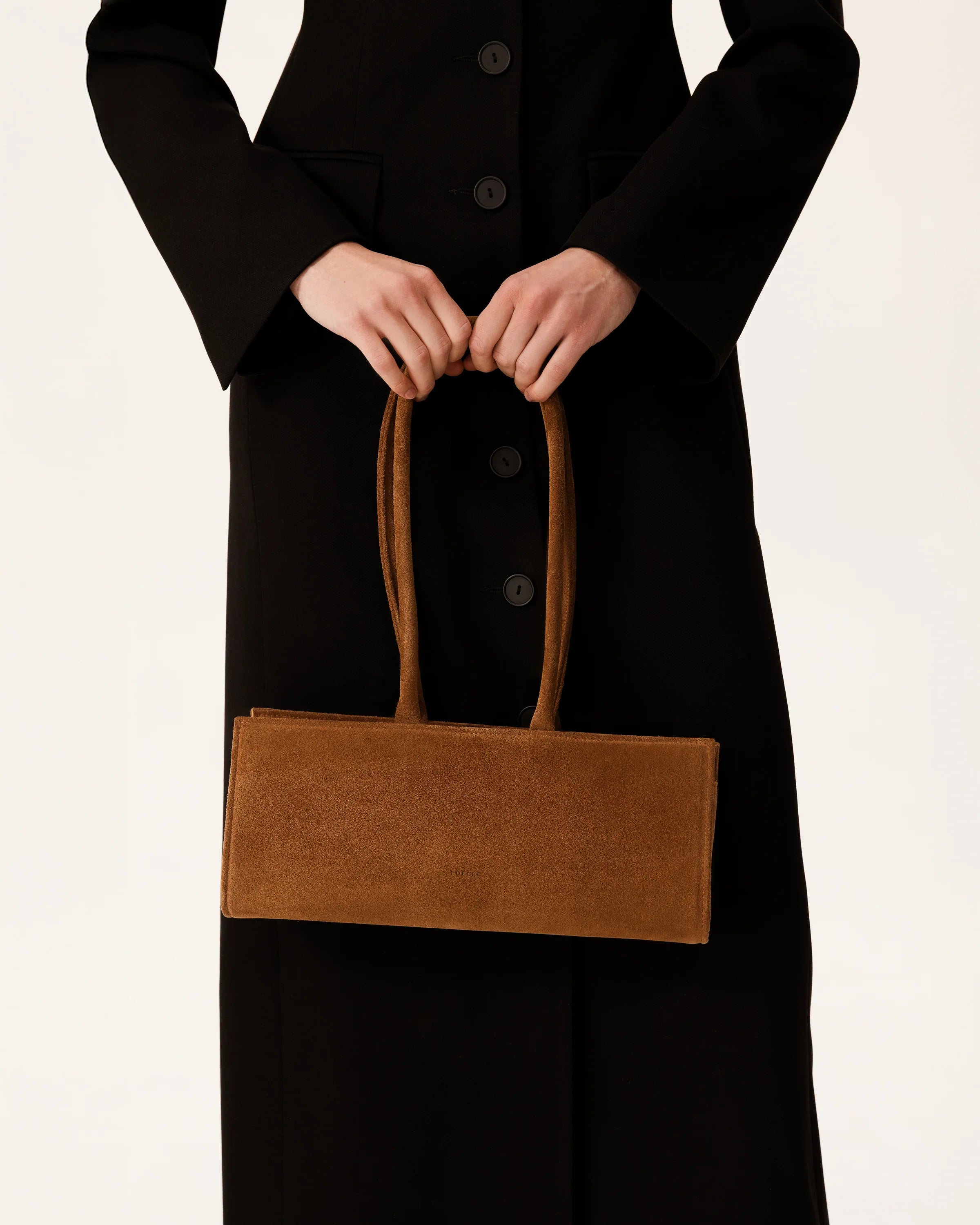 Cecilie Bag in Suede Caramel