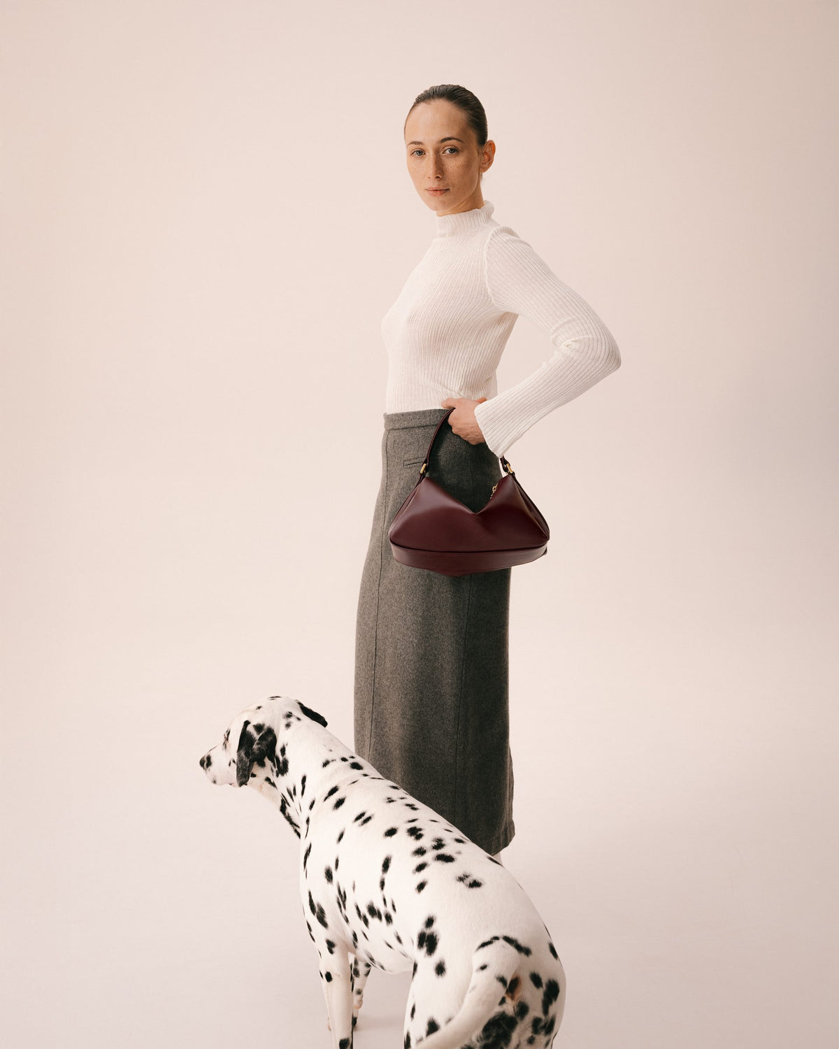 Josefine Bag in Marsala — Art of Love campaign