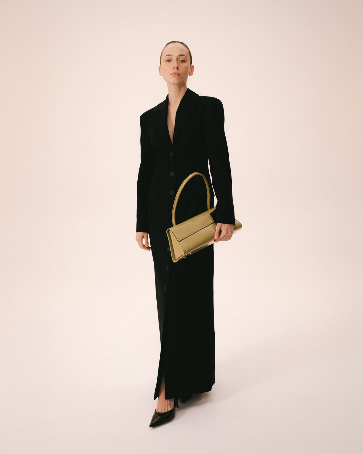 Untitled Bag Small in Olive — Art of Love campaign