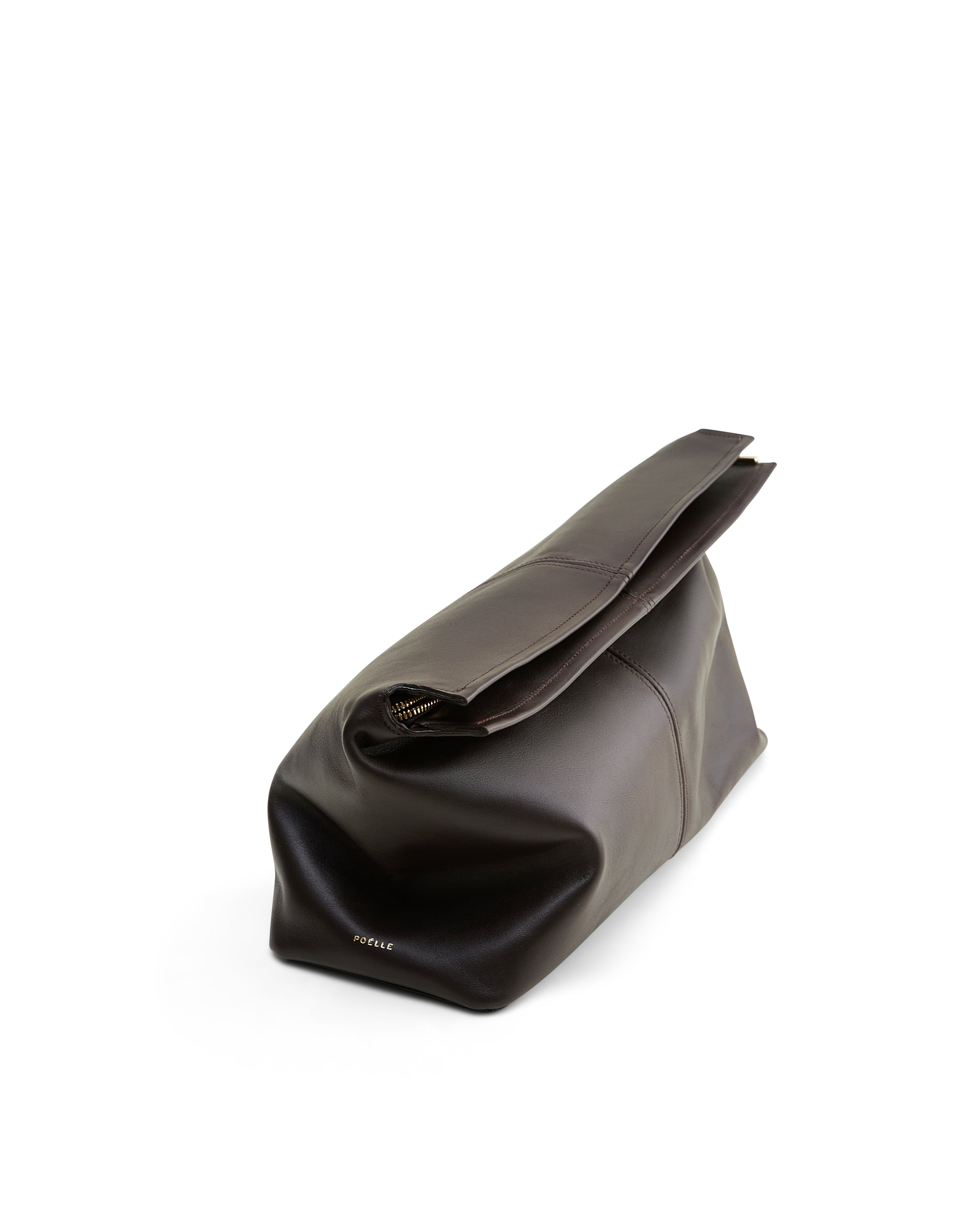 Elza Clutch in Brown