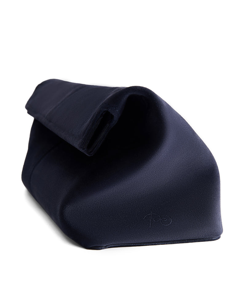 Elza Clutch in Navy