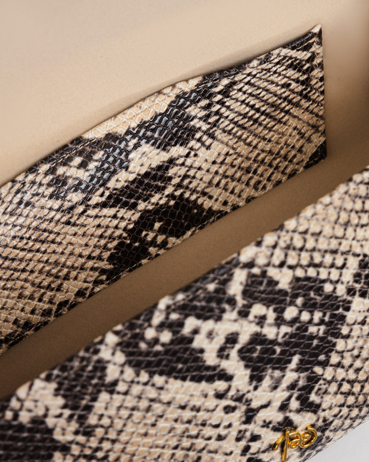 Untitled Bag Small in snake print