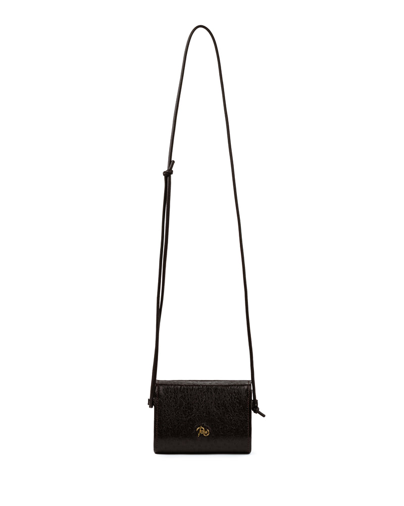 Sophie bag in ostrich print