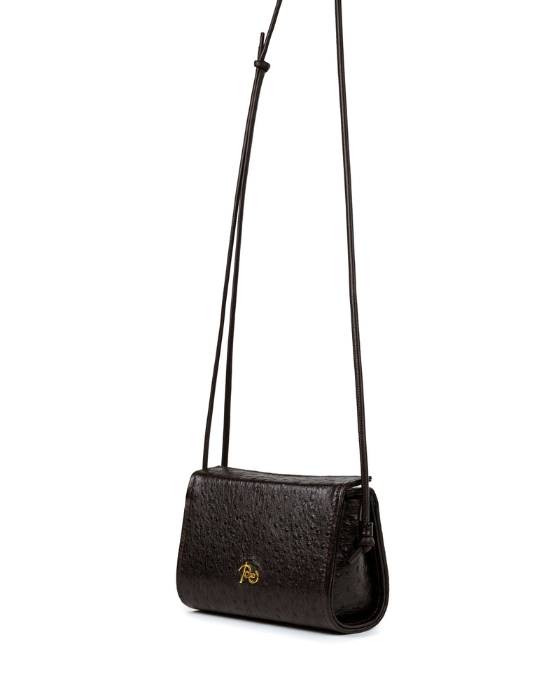 Sophie bag in ostrich print