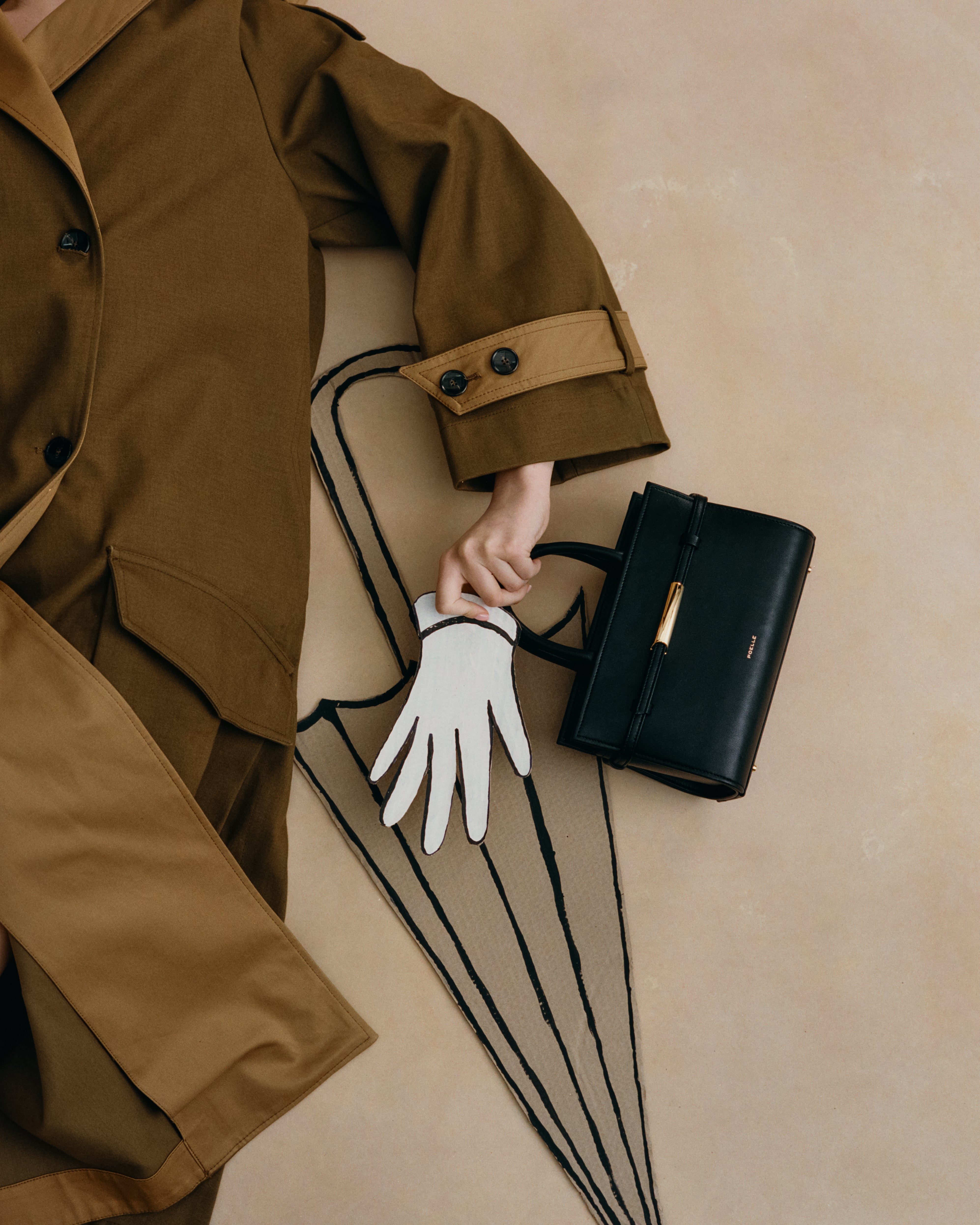 Object № 03 Bag Small in Black | Poelle Atelier
