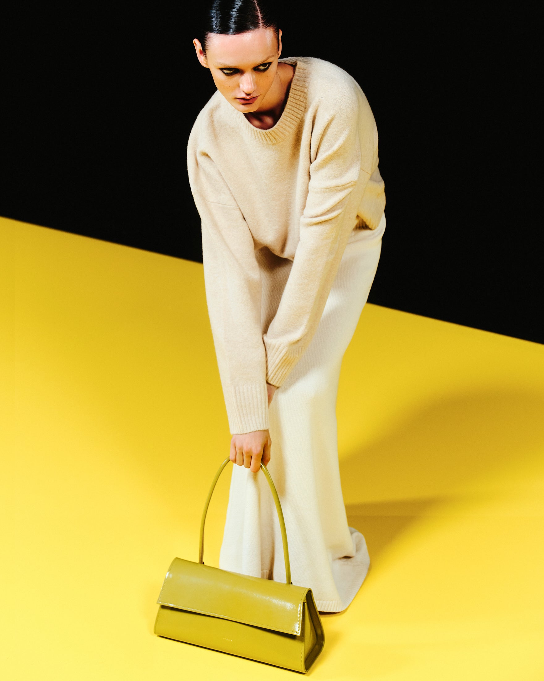 Untitled Bag Medium in Olive Color
