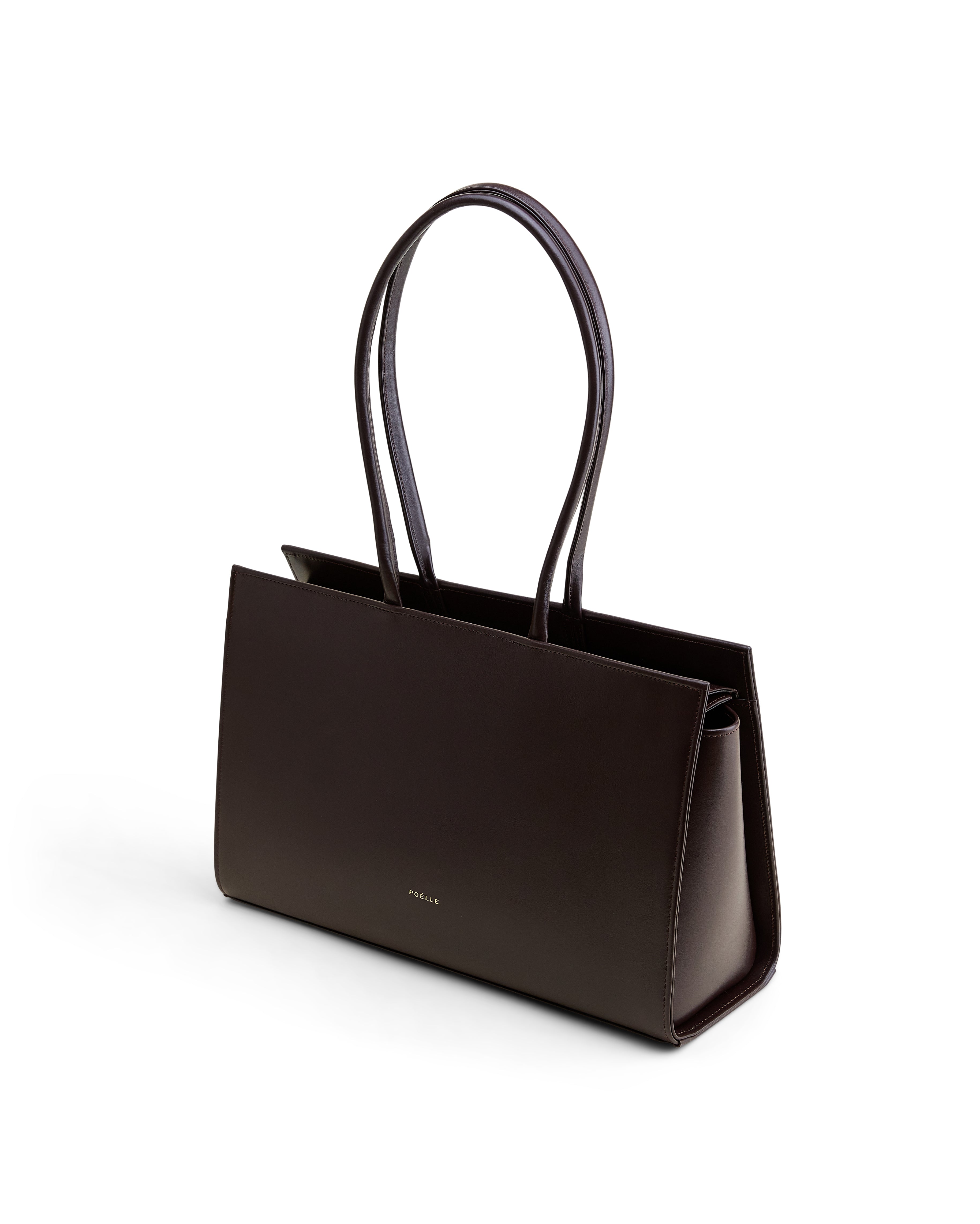 Medium Carolyn Tote Bag in Brown