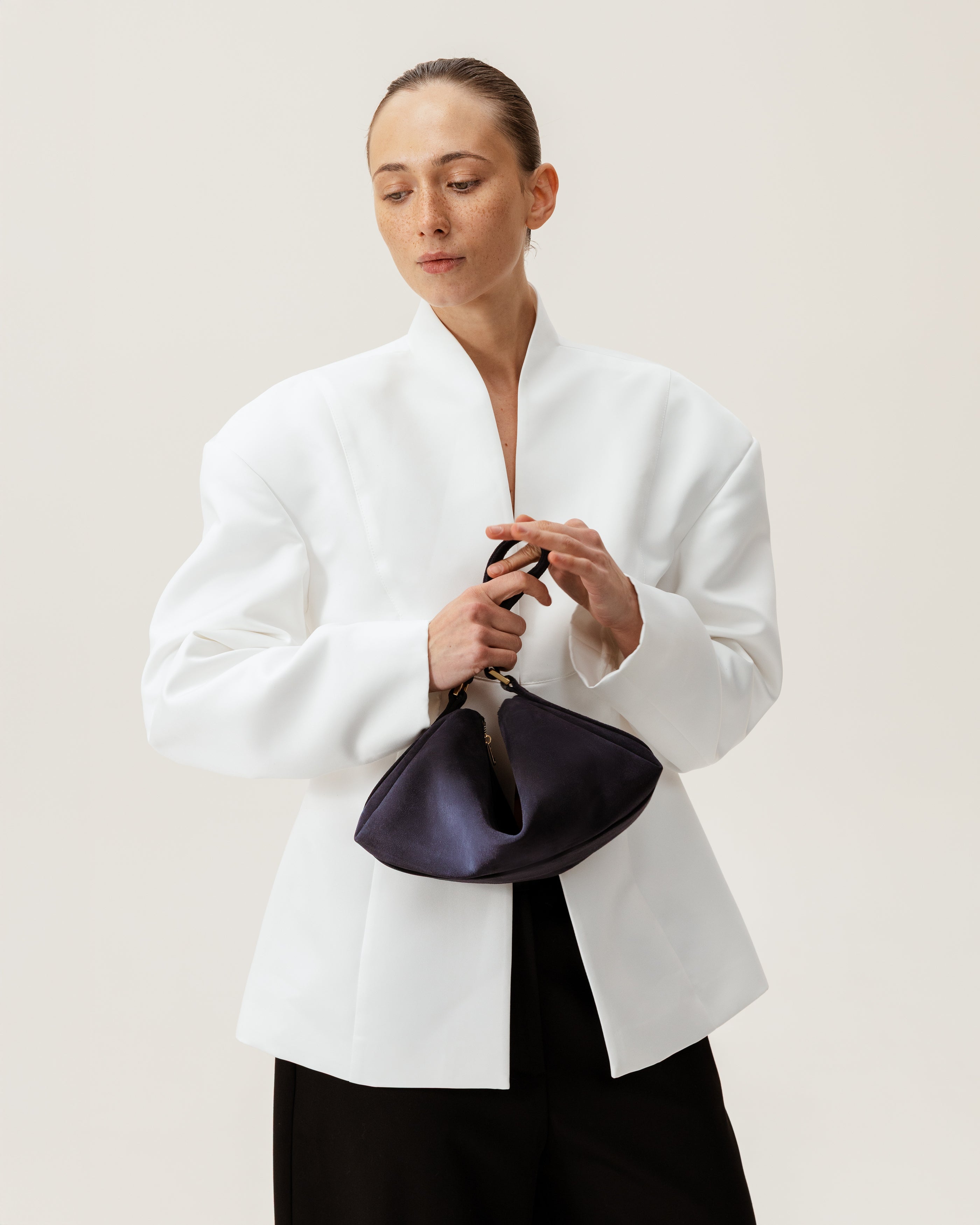 Josefine Bag in Navy | Poelle Atelier