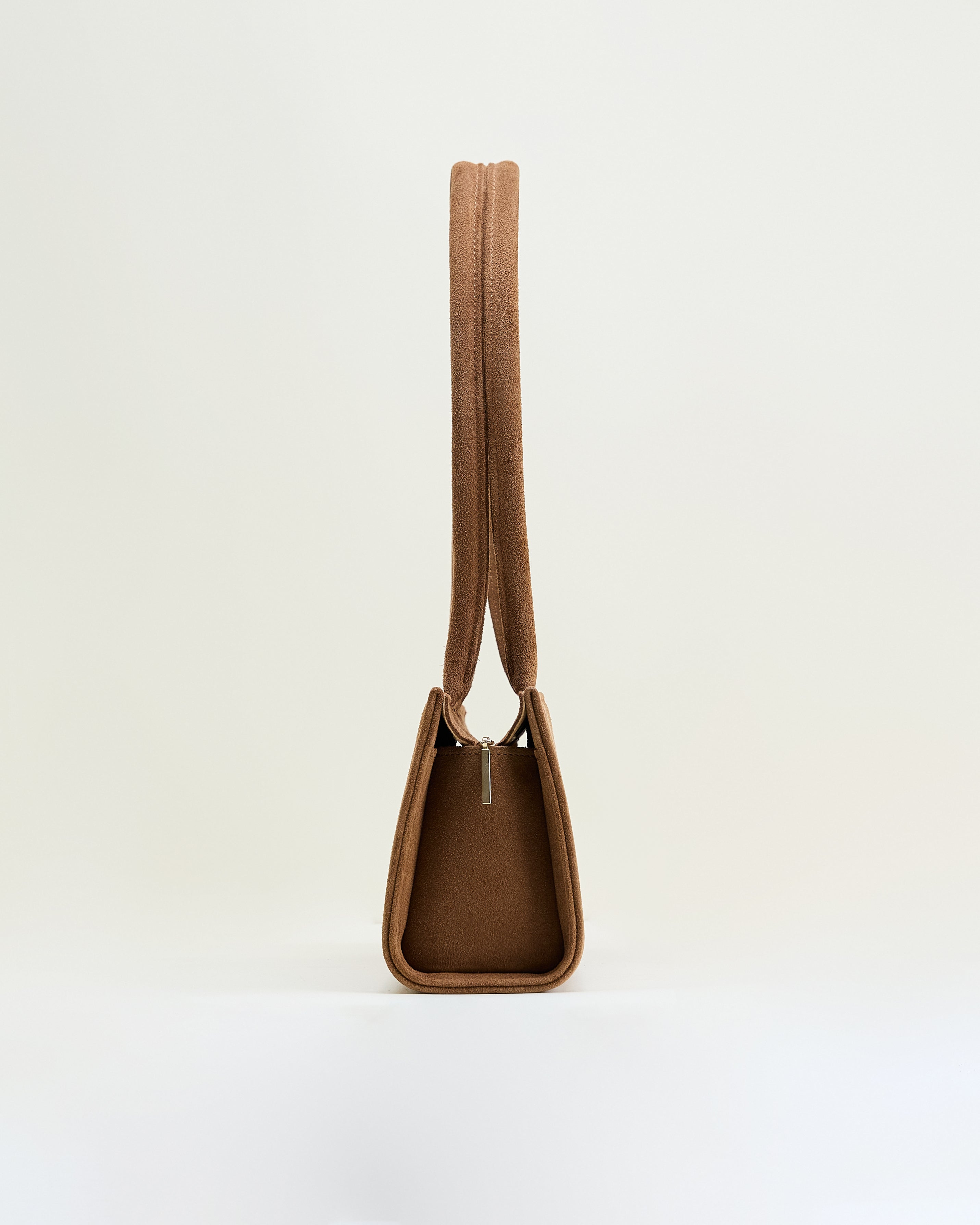 Cecilie bag in Suede Caramel