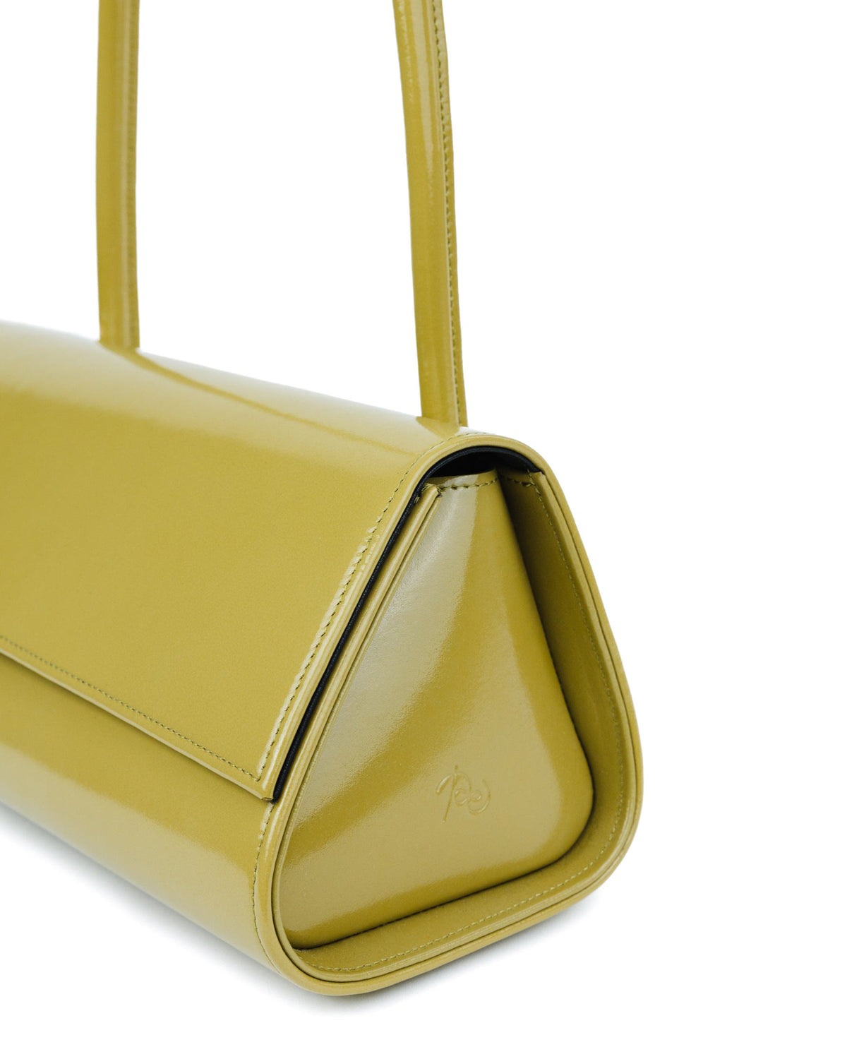 Patent leather, Untitled Bag in Olive