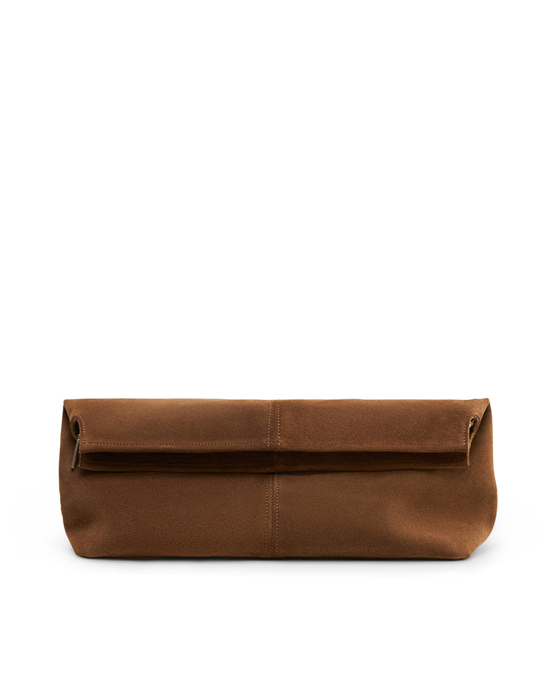 Elza Clutch in Caramel