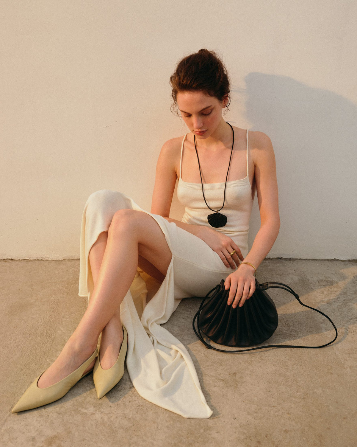 Costa Bag in Black — Dolce Far Niente campaign