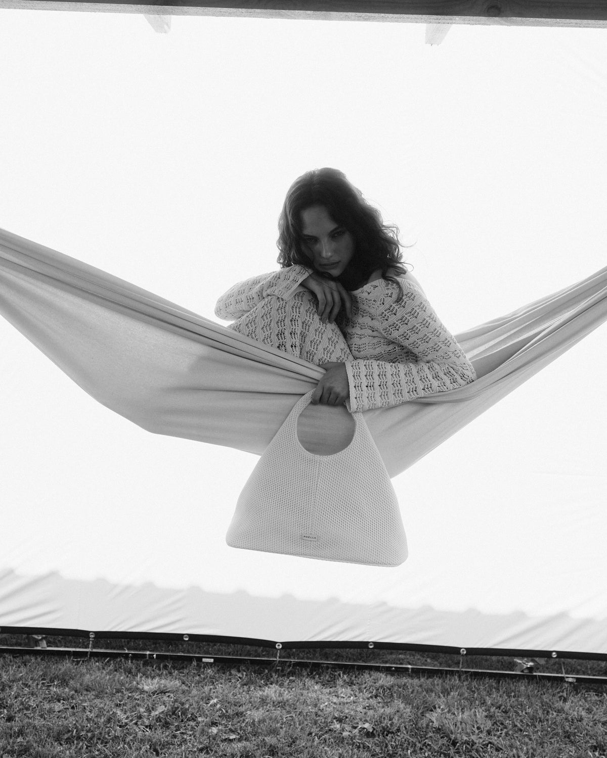 Francesca Bag in Milky — Dolce Far Niente campaign