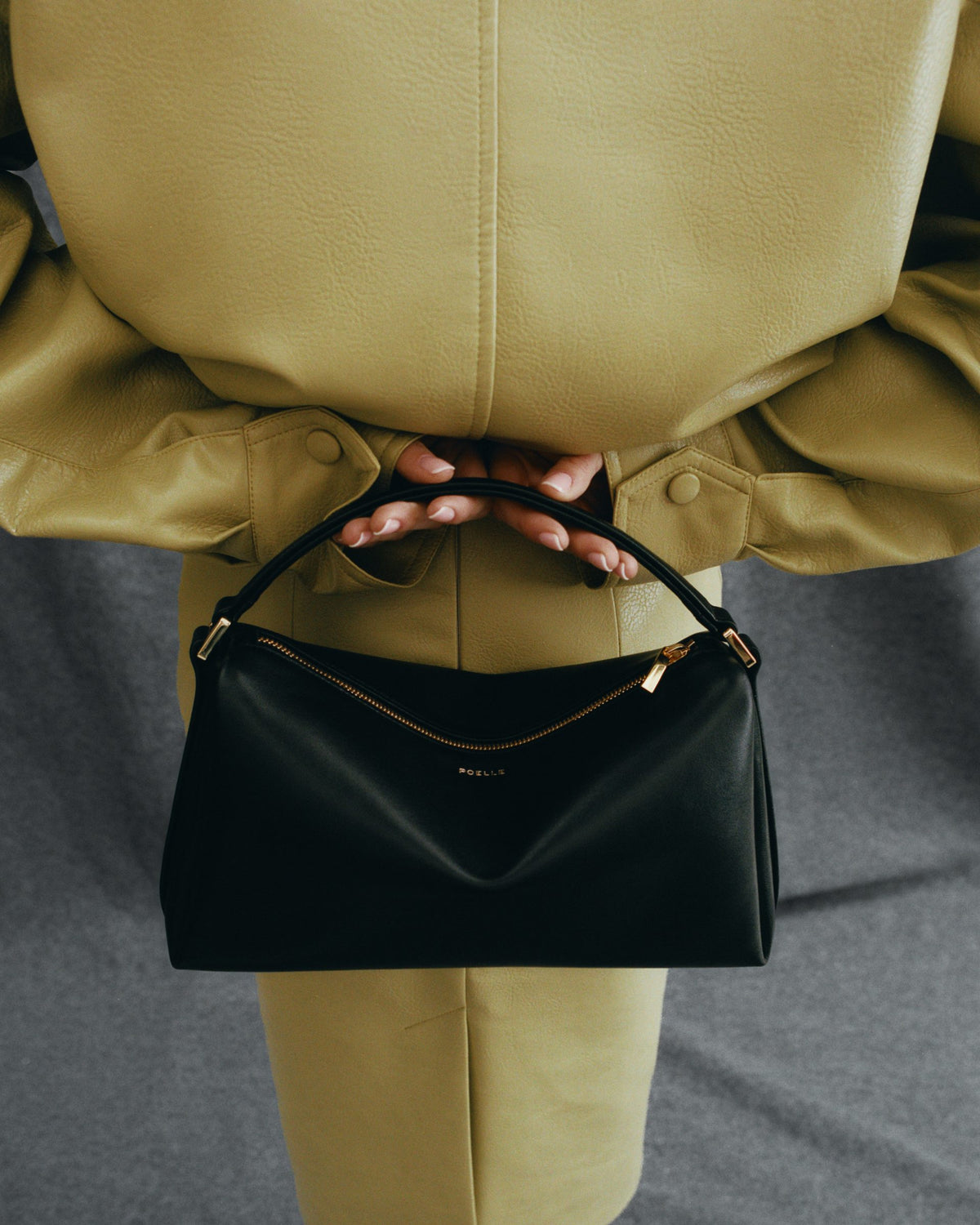 Josefine Bag in Black — Papier Collé campaign