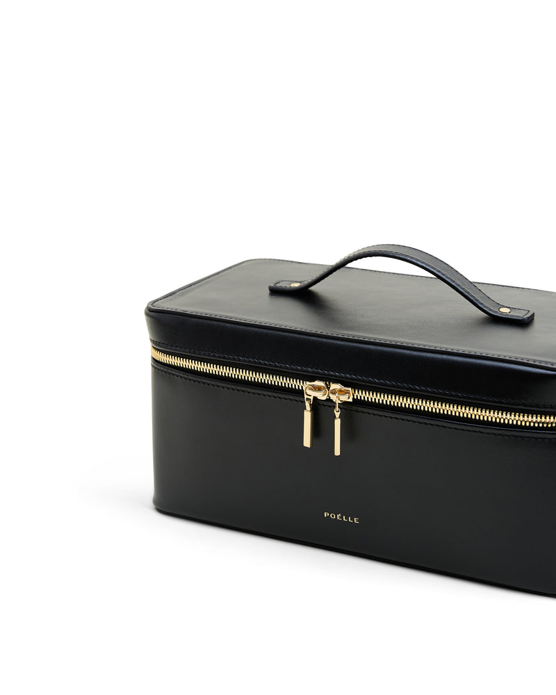 Large Lilibet Cosmetic Bag in Black
