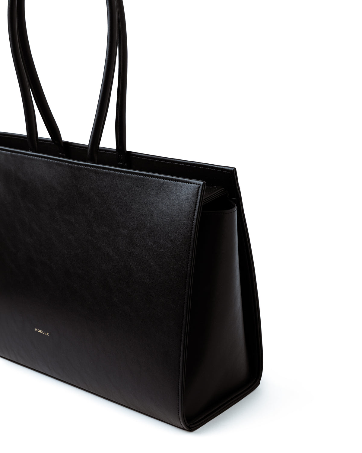 Large Carolyn Tote Bag in Black